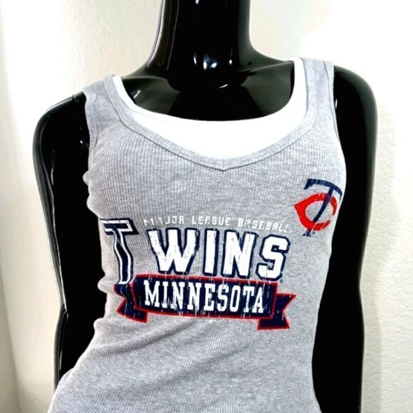 Major League Baseball Minnesota Twins Ribbed Tank Top -G - Picture 1 of 3